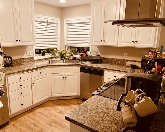 After cleaning – calm, reset room